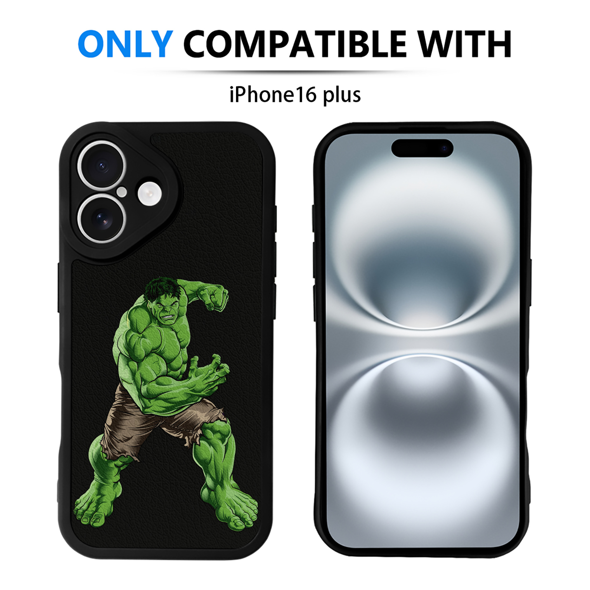 （画像用） アベンジャーズ The Avengers 【iPhone 16シリーズ対応】シリコンスマホケース（レザー調） 材質：シリコン